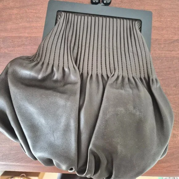 Marni Brown Clutch Bag - Picture 4 of 8